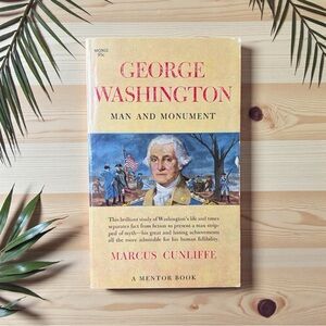 George Washington: Man and Monument — (1958) Vintage History Paperback